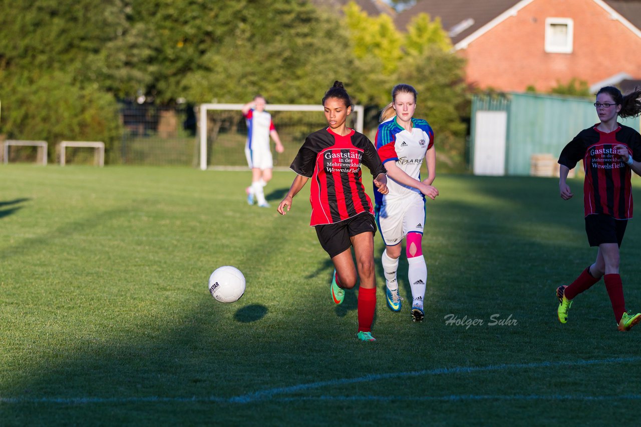 Bild 284 - B-Juniorinnen SG Wilstermarsch - SV Henstedt Ulzburg : Ergebnis: 5:1